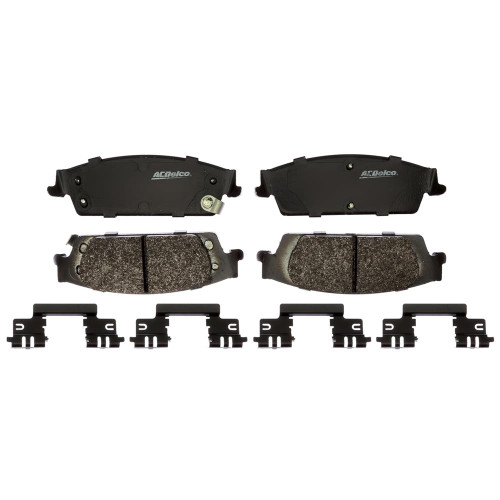 Gold (Professional) Enhanced Performance Police, Semi-Metallic Rear Disc Brake Pad Set | ACD17D1707MHPV