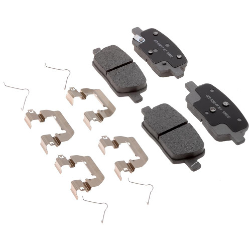 Silver (Advantage) Semi-Metallic Rear Disc Brake Pad Kit | ACD14D1914MHF1