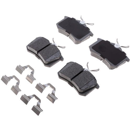 Silver (Advantage) Semi-Metallic Rear Disc Brake Pad Set | ACD14D1017MHF1