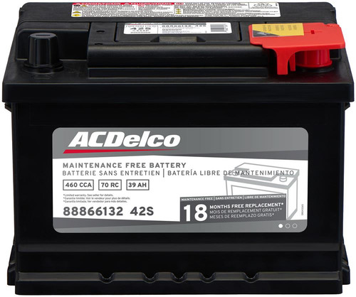 Battery, BCI Group 42, 18 Month Warranty, CCA 460 | ACD42S