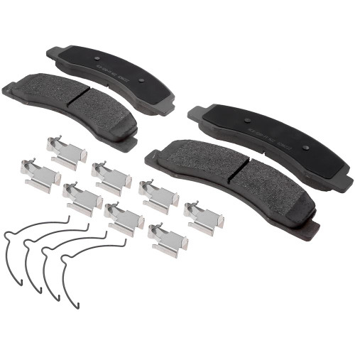 Silver (Advantage) Semi-Metallic Front Disc Brake Pad Set | ACD14D824MH