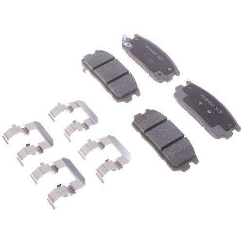 Silver (Advantage) Ceramic Rear Disc Brake Pad Kit | ACD14D1275CHF2