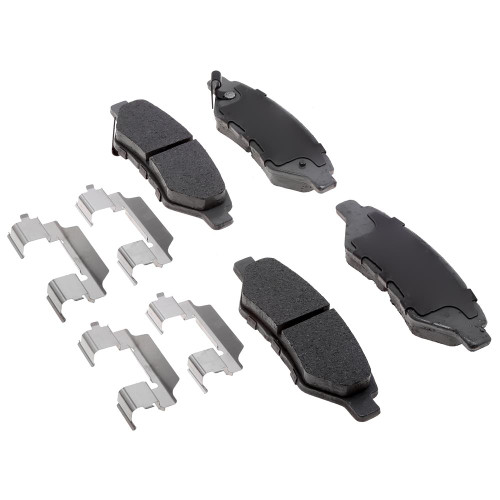 ACDelco Silver 14D537CHF1 Ceramic Rear Disc Brake Pad Set