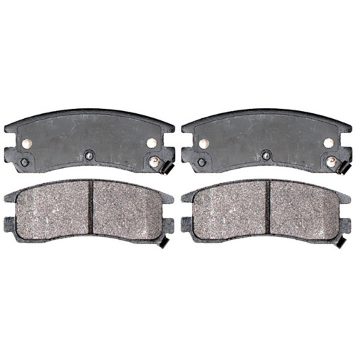 Silver (Advantage) Semi-Metallic Rear Brake Pad Set | ACD14D714MH