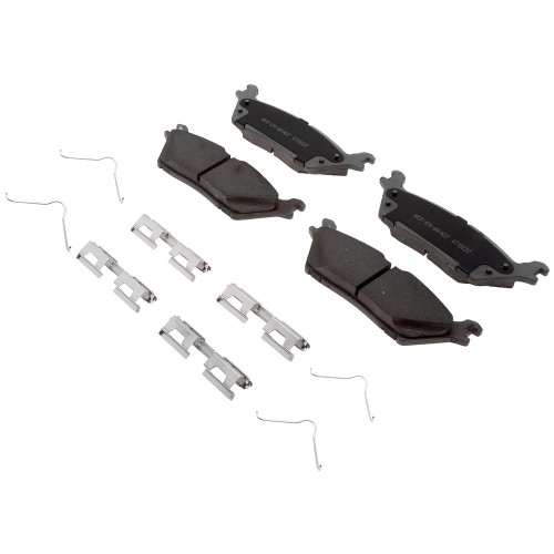 Silver (Advantage) Ceramic Rear Disc Brake Pad Set | ACD14D2383CH