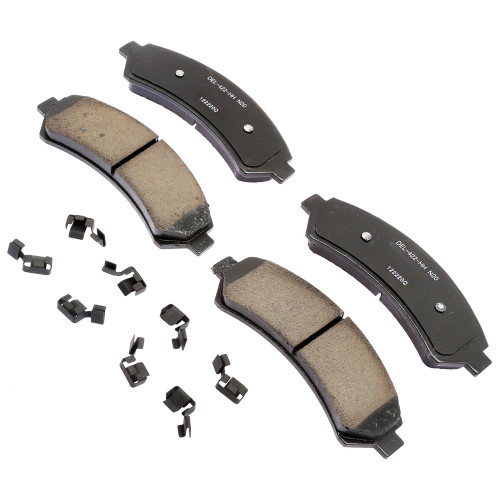 Gold (Professional) Enhanced Performance Police, Semi-Metallic Front Disc Brake Pad Set | ACD17D726CHF1