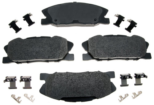 Gold (Professional) Enhanced Performance Police, Semi-Metallic Front Disc Brake Pad Set | ACD17D1767MHPV