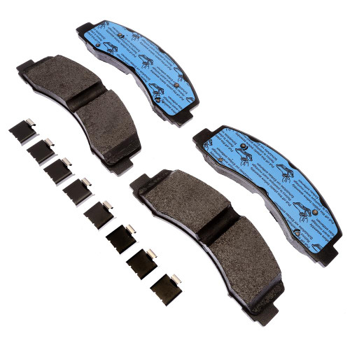Gold (Professional) Enhanced Performance Police, Semi-Metallic Front Disc Brake Pad Set | ACD17D2087MHPV