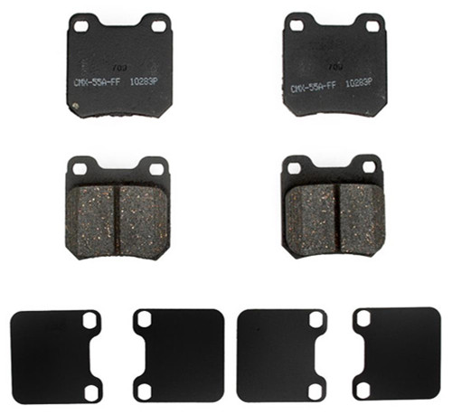 Gold (Professional) Ceramic Rear Brake Pad Set | ACD17D709AC