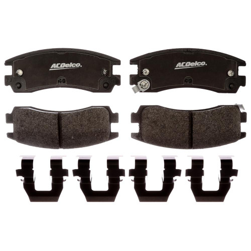 Gold (Professional) Enhanced Performance Police, Semi-Metallic Rear Disc Brake Pad Set | ACD17D698MHPVF1