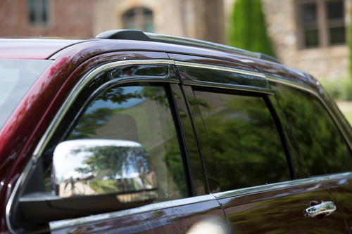 Ventvisor Low Profile Deflector - Chrome Trim, 4 pc. | AVS794070