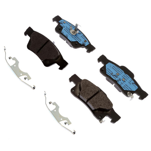 Gold (Professional) Enhanced Performance Police, Semi-Metallic Rear Disc Brake Pad Set | ACD17D1498MHPV