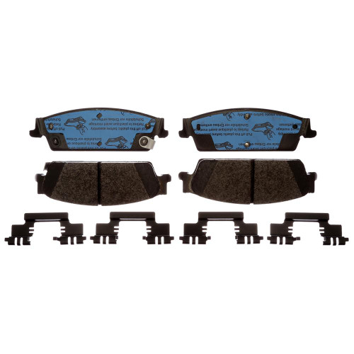 Gold (Professional) Enhanced Performance Police, Semi-Metallic Rear Disc Brake Pad Set | ACD17D1194MHPVF1