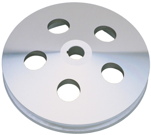 Power Steering Pulley; 1967-84 GM Vehicles- Machined Aluminum | 5188879
