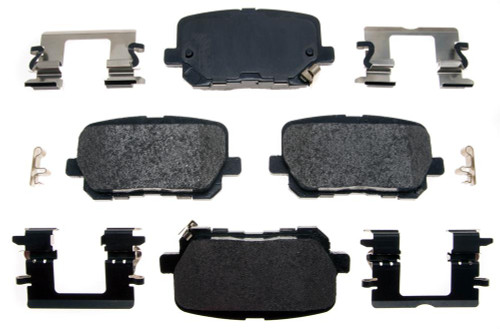 Gold (Professional) Enhanced Performance Police, Semi-Metallic Rear Disc Brake Pad Set | ACD17D1766MHPV