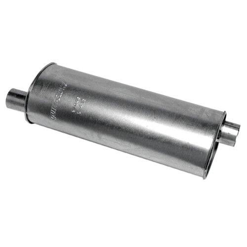 Quiet-Flow SS Direct Fit Exhaust Muffler 2.75" Inlet (ID) 2.75" Outlet (OD) | WEX21046