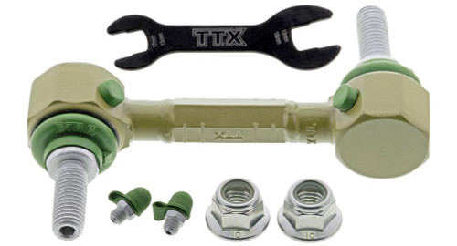 Heavy Duty Front Suspension Stabilizer Bar Link Kit with Nuts and Grease Fittings | ACDTXMS40817