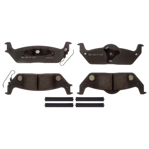 Gold (Professional) Ceramic Rear Brake Pad Set | ACD17D1012ACH