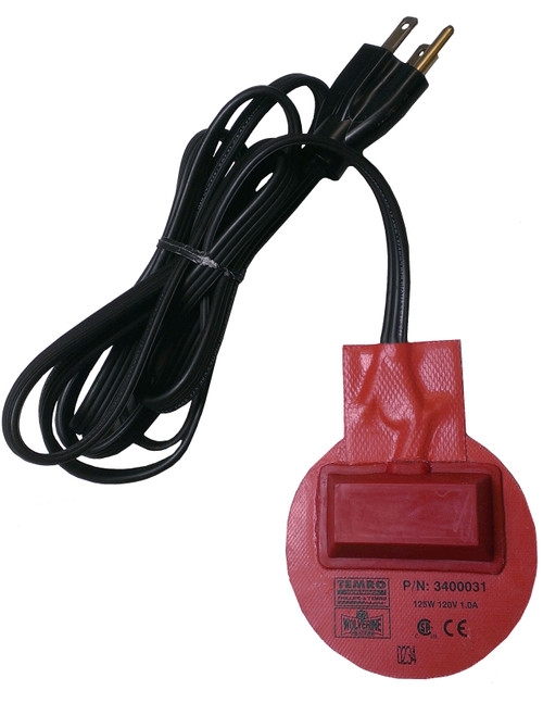 Silicone Pad, Adhesive-236W, 230V, 1A-3"(7.6 cm) Rnd x 3"(7.6 cm) Rnd CSA/CE | 5253400031