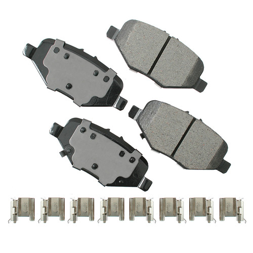 ProACT Ultra Premium Ceramic Rear Disc Brake Pad Kit | AKEACT1612