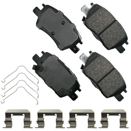 ProACT Ultra Premium Ceramic Front Disc Brake Pad Kit | AKEACT1844