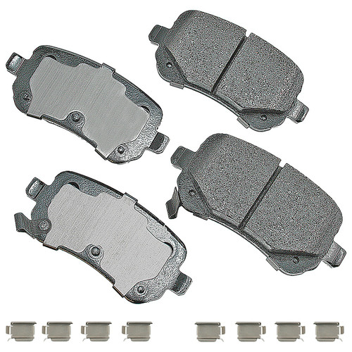 ProACT Ultra Premium Ceramic Rear Disc Brake Pad Kit | AKEACT1326A