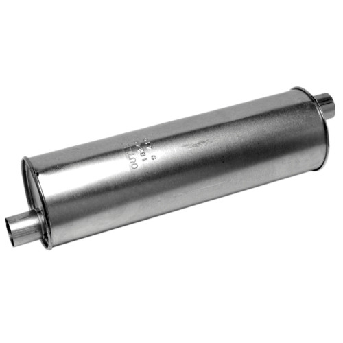 SoundFX Direct Fit Exhaust Muffler 2.25" Inlet (ID) 2.25" Outlet (ID) | WEX18245