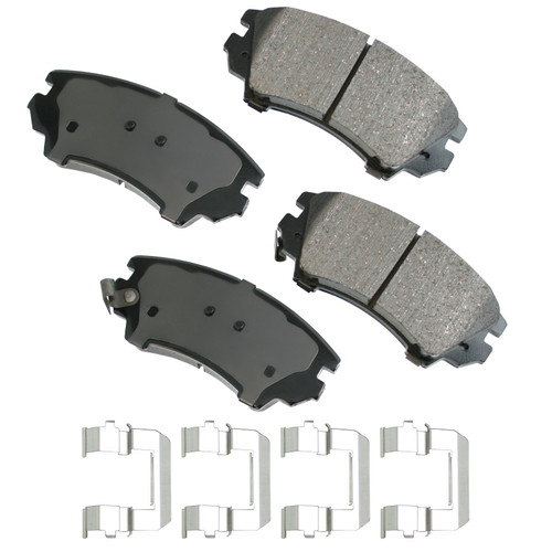 ProACT Ultra Premium Ceramic Front Disc Brake Pad Kit | AKEACT1404