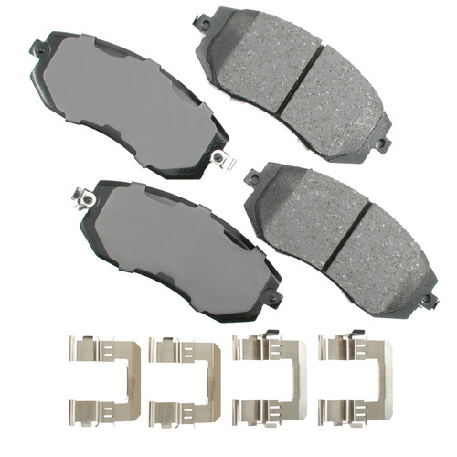 ProACT Ultra Premium Ceramic Front Disc Brake Pad Kit | AKEACT1539