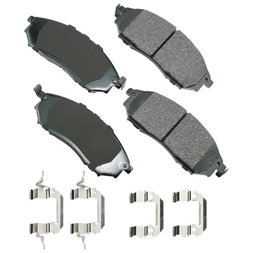 ProACT Ultra Premium Ceramic Front Disc Brake Pad Kit | AKEACT888B