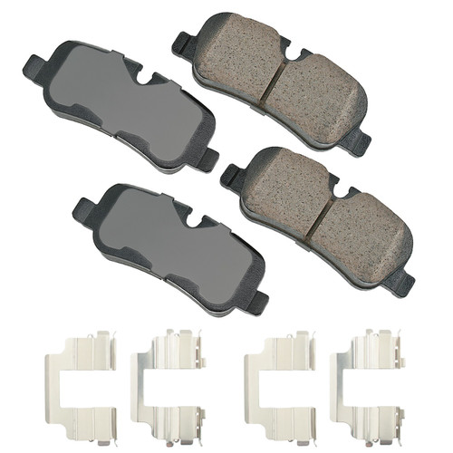 EURO Ultra Premium Ceramic Rear Disc Brake Pad Kit | AKEEUR1099B