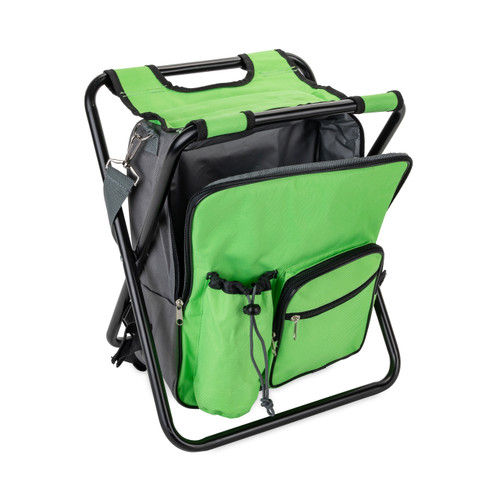 Camping Stool Backpack - Cooler Green | 49C51909