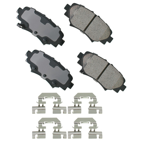 ProACT Ultra Premium Ceramic Disc Brake Pad Kit | AKEACT1729