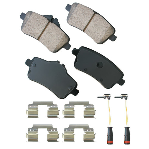 EURO Ultra Premium Ceramic Rear Disc Brake Pad Kit | AKEEUR1630A