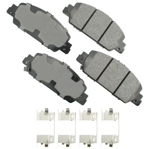 ProACT Ultra Premium Ceramic Front Disc Brake Pad Kit | AKEACT1654