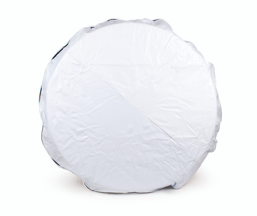 Vinyl Spare Tire Cover, 24" - Arctic White | 49C45348