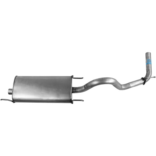 Quiet-Flow SS Direct Fit Exhaust Muffler Assembly 2.25" Inlet (ID) 2.5" Outlet (OD) | WEX56277