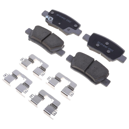 Silver (Advantage) Ceramic Rear Disc Brake Pad Kit | ACD14D2373CH
