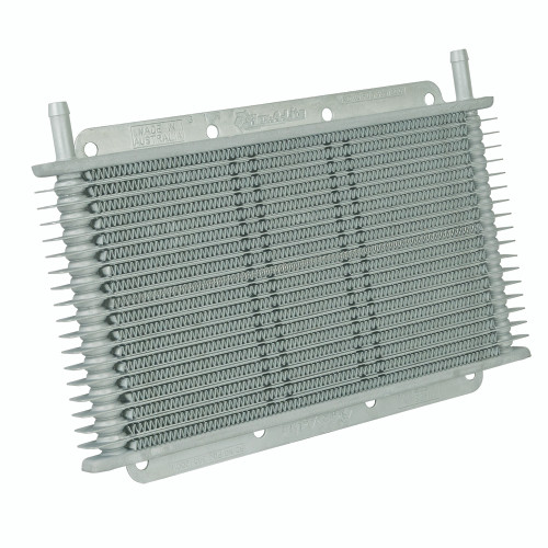 TRANS OIL COOLER, 11in X 6in X 3/4in, 17 ROW, 3/8in BARB FG | 346113802