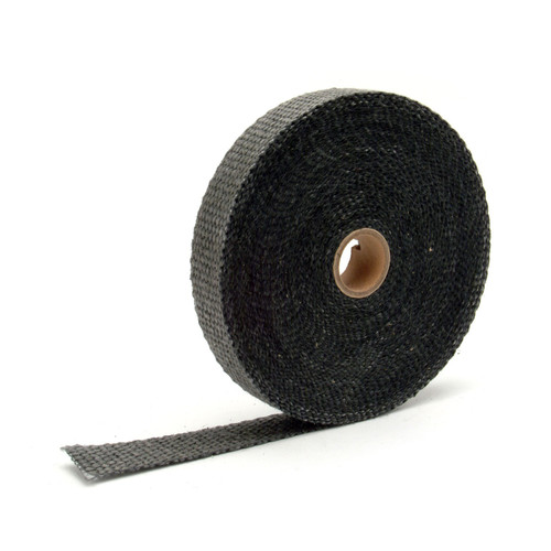 Black Glass Fiber Exhaust Wrap - 1" x 50' | 52D10107