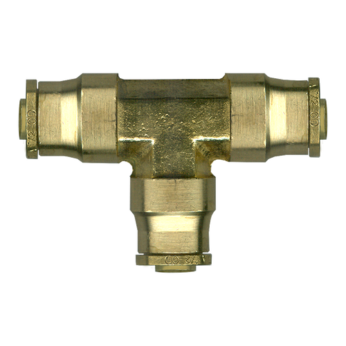 D.O.T. Push-To-Connect Tee - 1/4" | 027PC1464-4