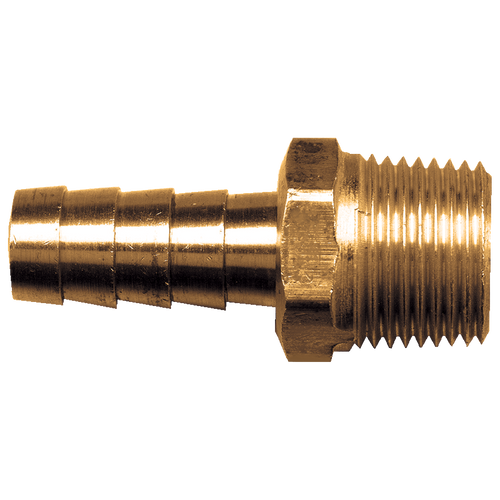 Brass Hose Barb - 1/8 x 1/4 MPT | 027125-2B