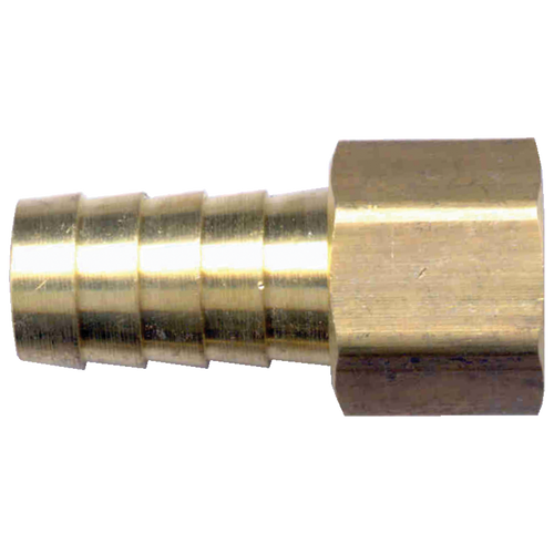 Brass Hose Barb - 3/16 x 1/4 FPT | 027126-3B