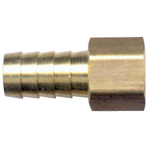 Brass Hose Barb - 1/8 x 1/4 FPT | 027126-2B