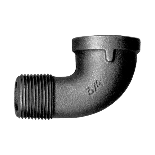 Black Iron 90º Elbow - 11/2 MPT x 11/2 FPT | 027BI-116-K