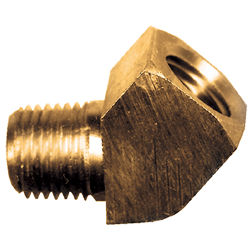 Brass 45º Elbow - 3/8 MPT x 3/8 FPT - Extruded | 027X124-C