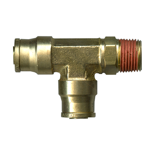 DOT PTC Tee - 3/8 x 3/8 MPTSW x 3/8 | 027PC1471SW-6C