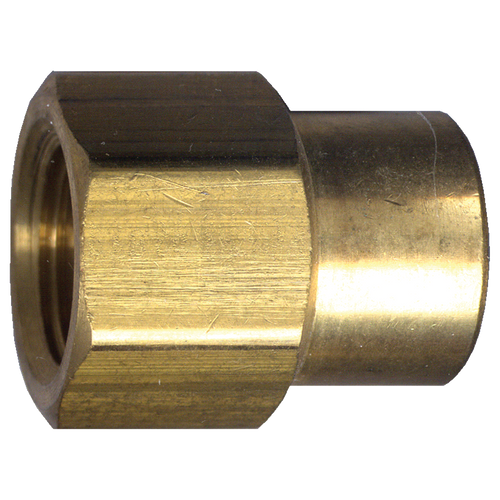 Brass Inv. Flare Adapter - 3/8 x 1/4 FPT | 027146-6B