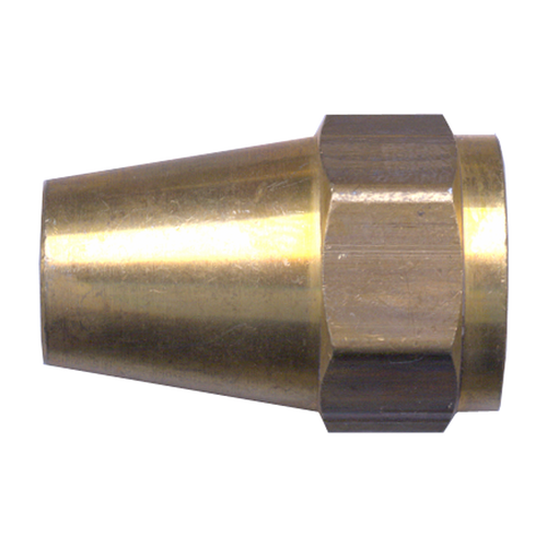 Brass Milled Nut Long - 1/4 F.SAE | 02741-4