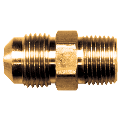 Brass Adapter - 5/8M.SAE x 3/8 MPT | 02748-10C